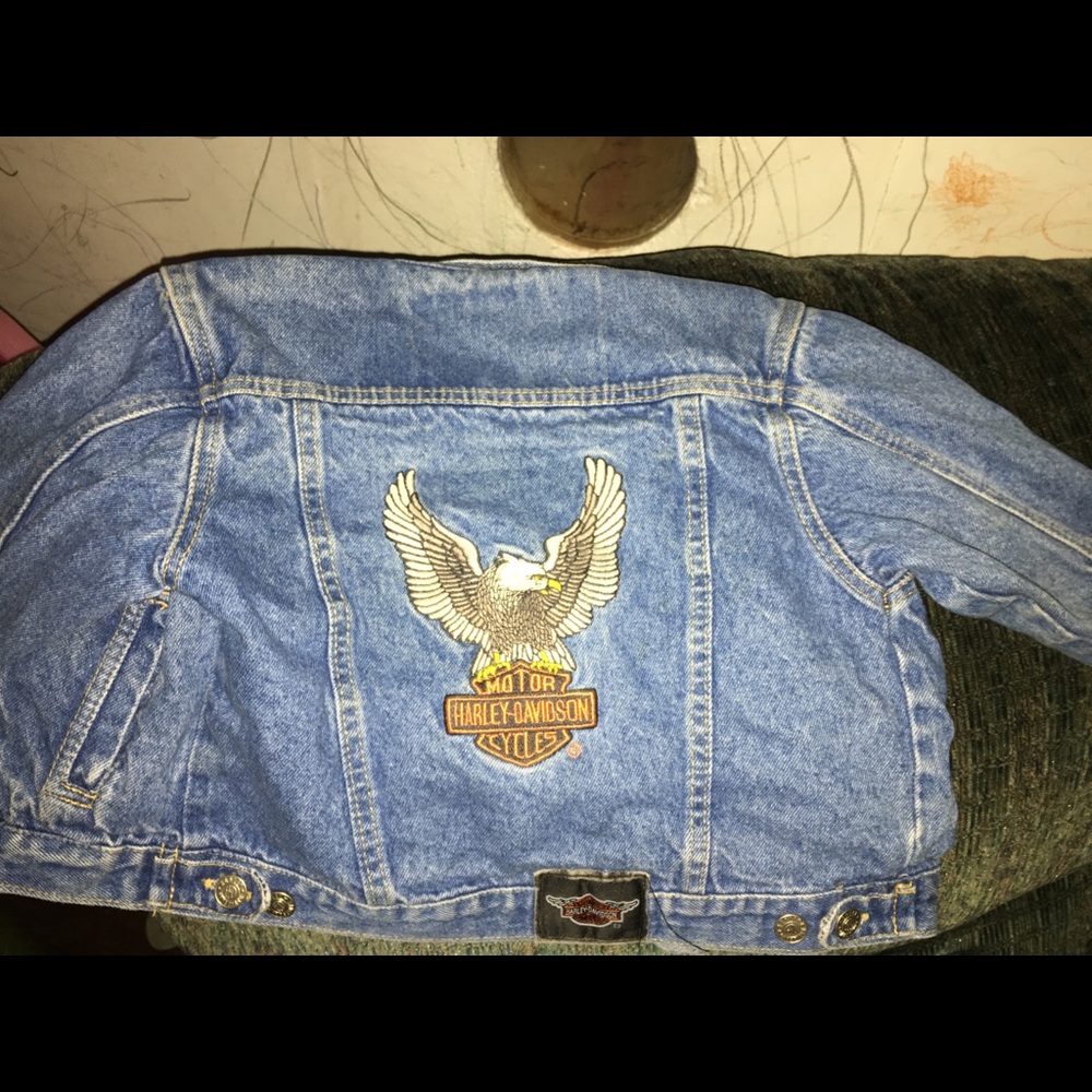 Kids Harley Davidson denim
